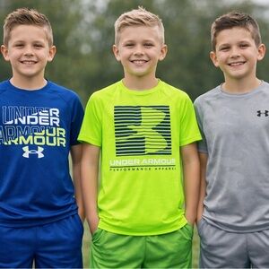 Under Armour Boys' Graphic Performance Tee Pack of 3